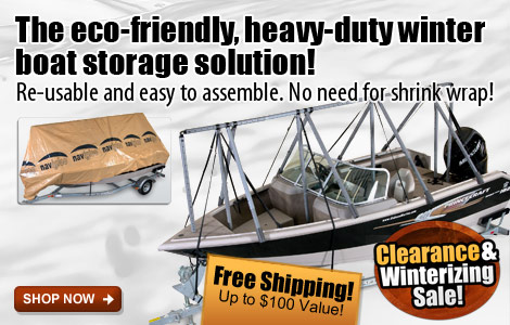 Free Shipping on Navigloo Boat Shelters!