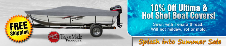Save 10% on Ultima and Hot Shot Boat Covers!