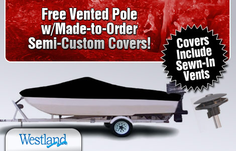 Free Vented Pole w/ Made-to-Order Semi-Custom Covers! 