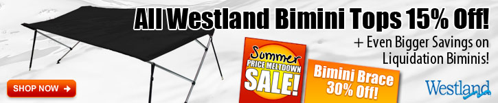 Save 15% on Westland Bimini Tops